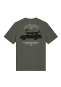 T-shirt long ride club kaki