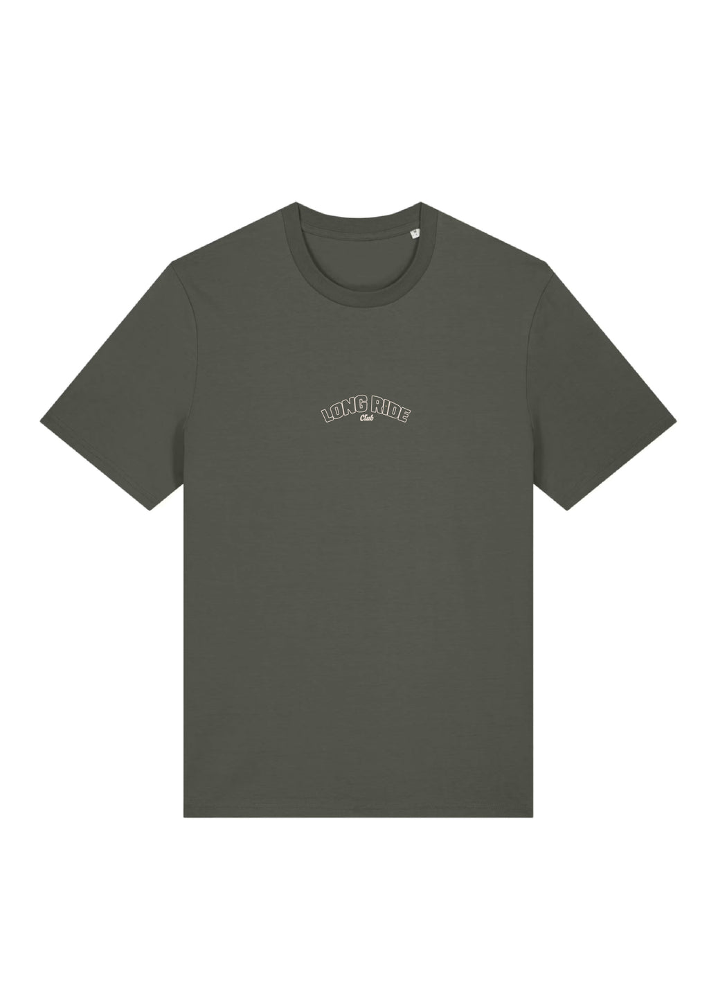 T-shirt long ride club kaki