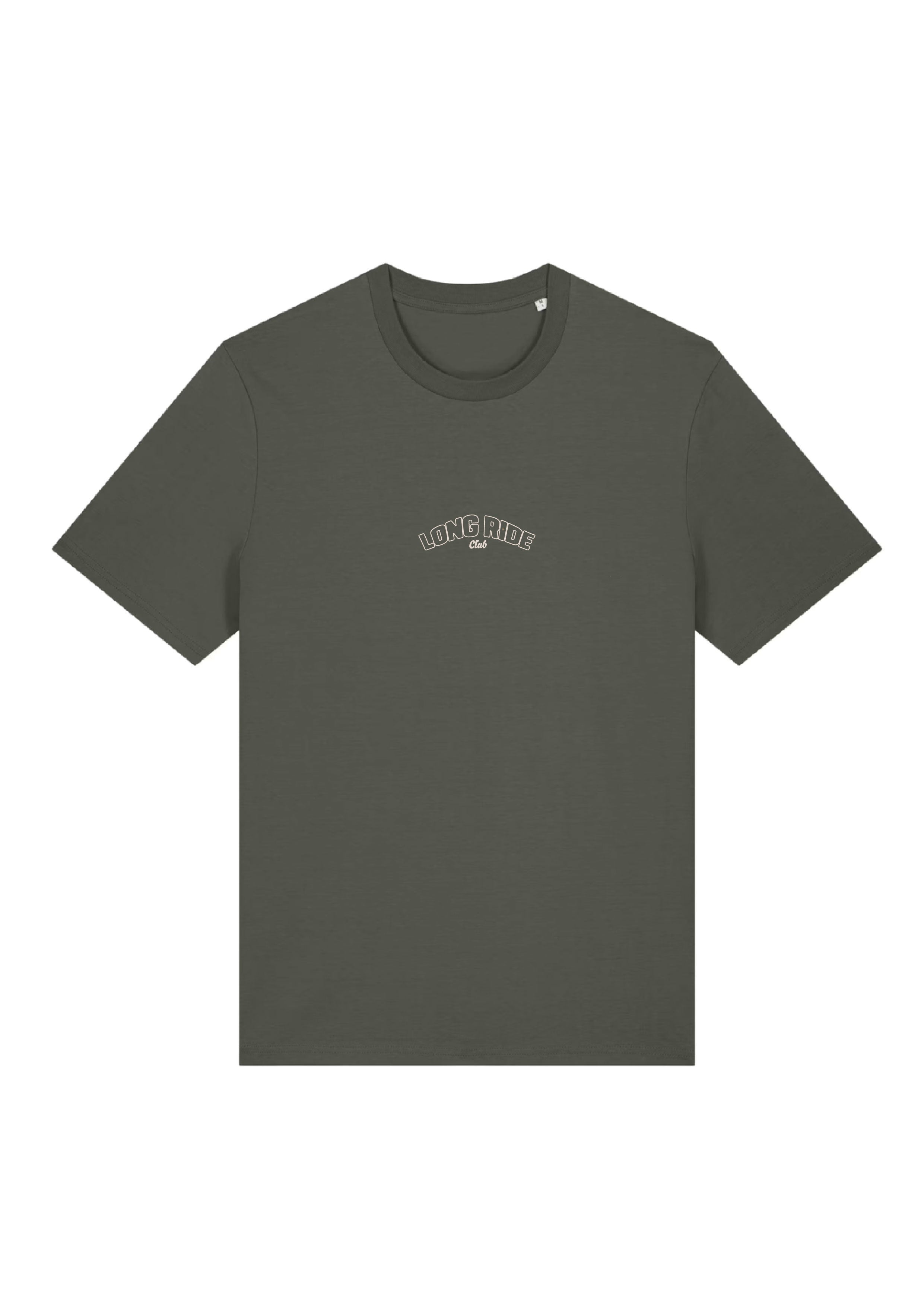 T-shirt long ride club kaki