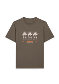T-shirt Sunburn fighting club mocha