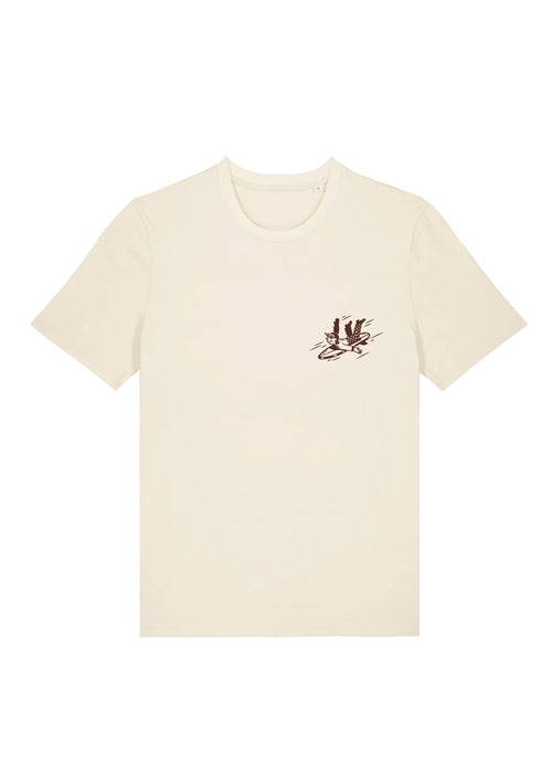 t-shirt ahah surf company natural