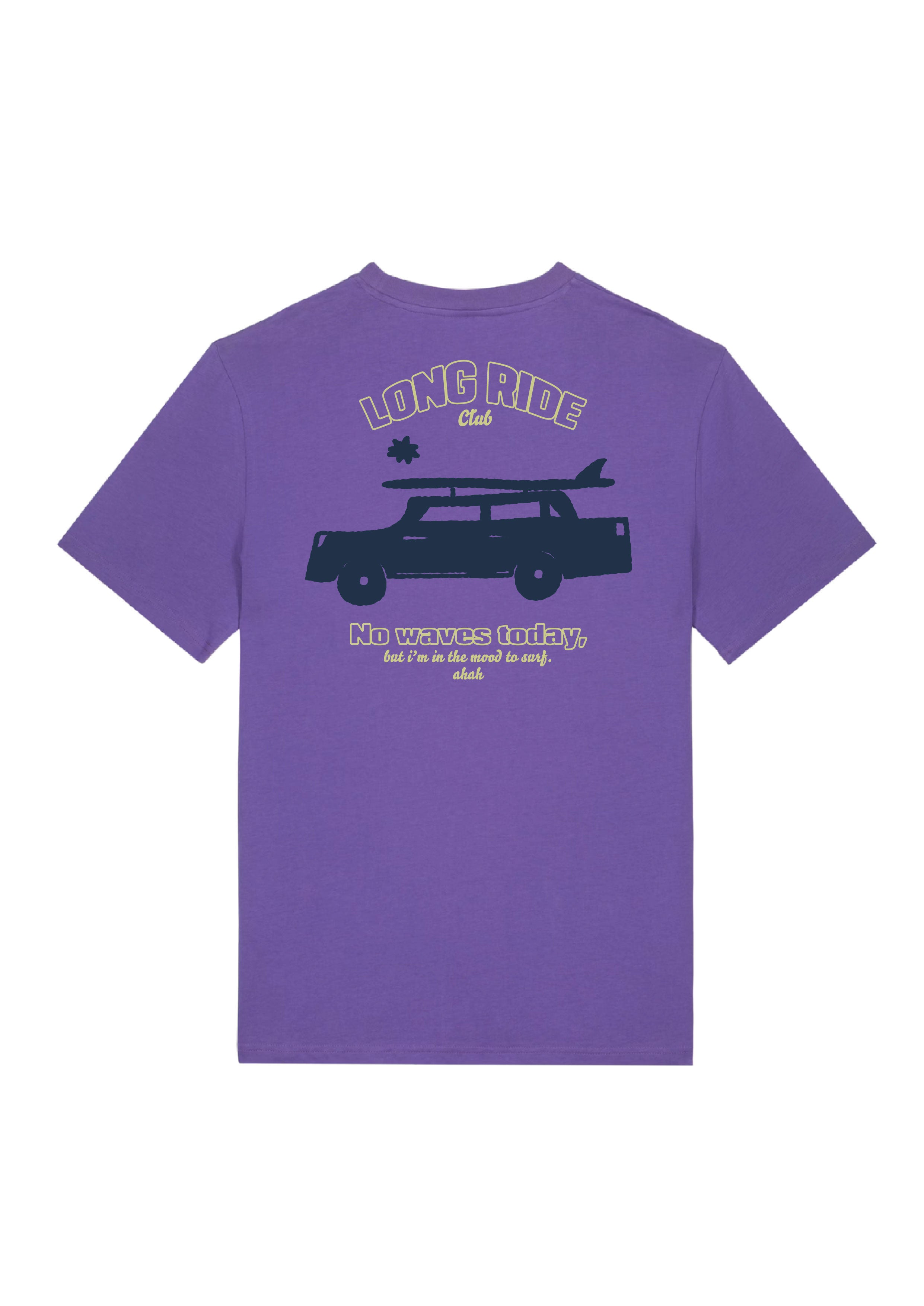 T-shirt Long ride club violet
