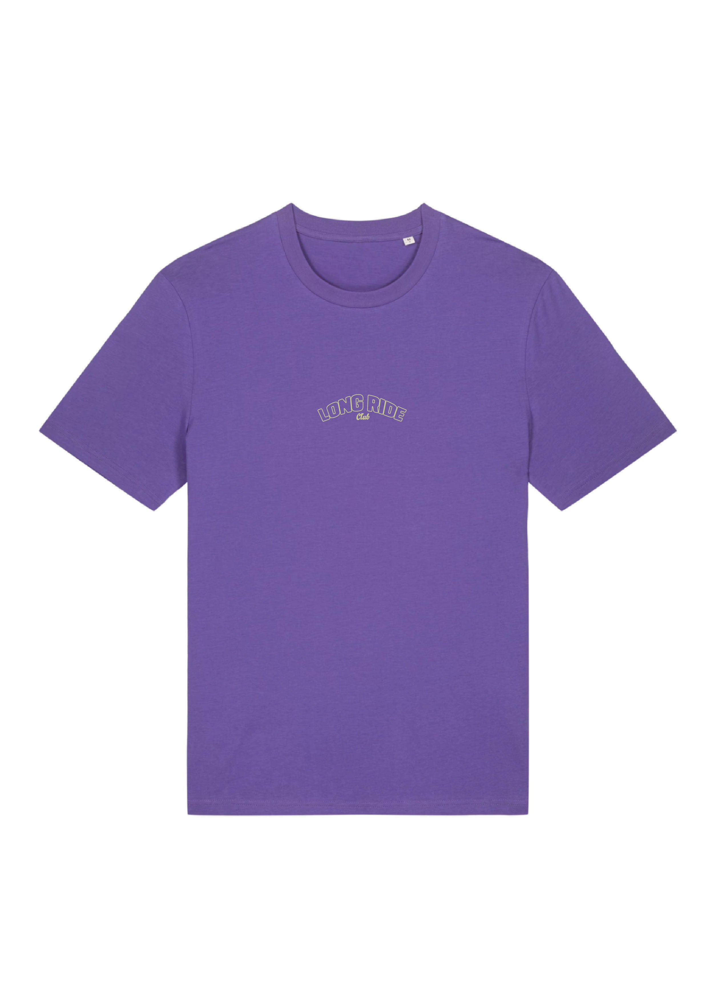 T-shirt Long ride club violet